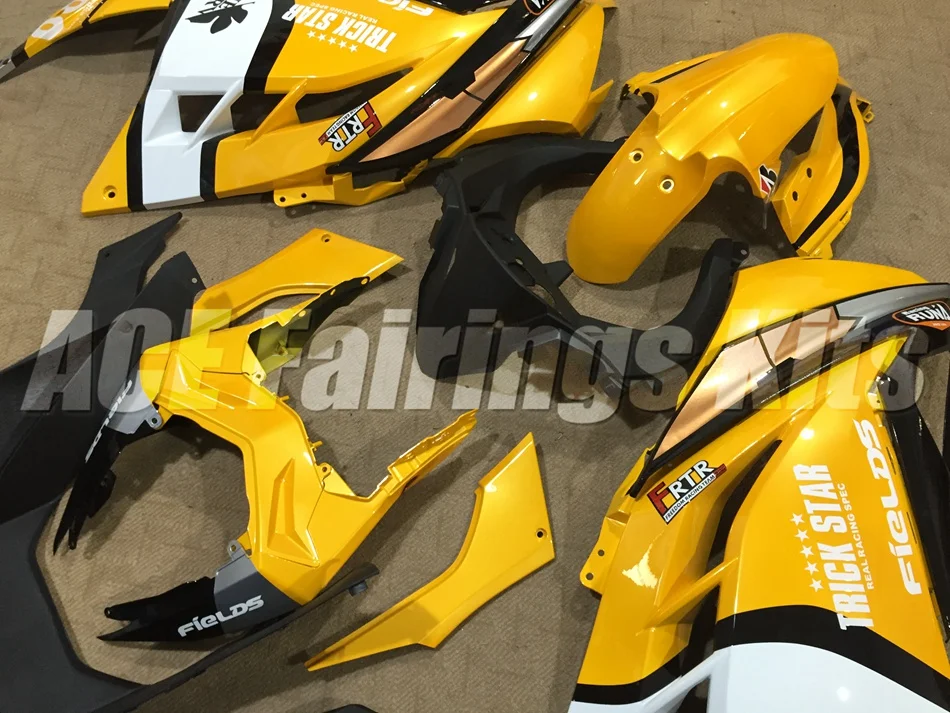 New ABS fairing kit for Kawasaki Ninja300 EX300 300R 2013 2014 2015 2016 13 14 15 16 17 Fairings set(Injection mold) Yellow 
New ABS fairing kit for Kawasaki Ninja300 EX300 300R 2013 2014 2015 2016 13 14 15 16 17 Fairings set(Injection mold) Yellow