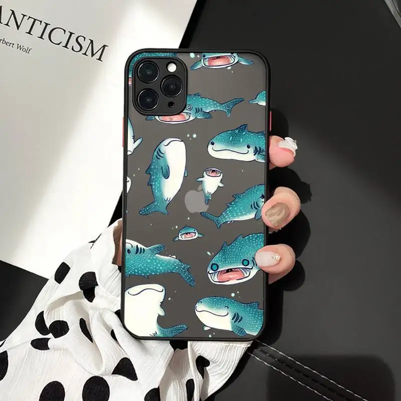Horror ocean shark cartoon animal Phone Cases matte transparent For iphone 7 8 11 12 plus mini x xs xr pro max cover
Horror ocean shark cartoon animal Phone Cases matte transparent For iphone 7 8 11 12 plus mini x xs xr pro max cover
