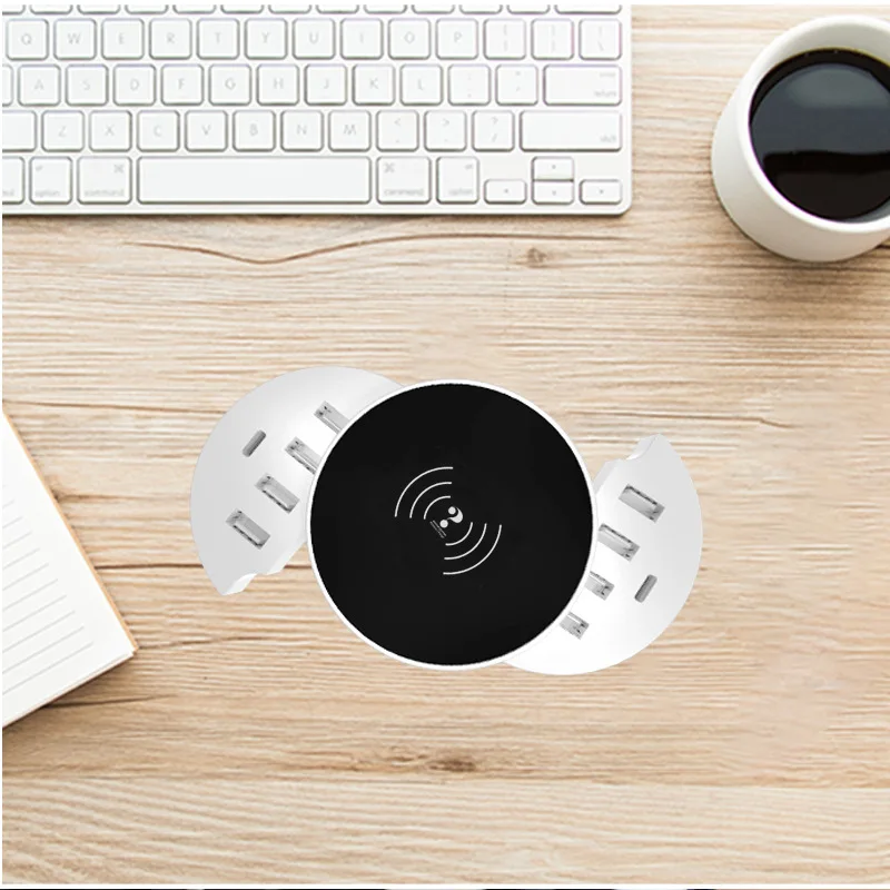 USB Multi-purpose Round Wireless Intelligent Charging Multi-port Charger For Iphone Samsung S20 Xiaomi Mobile Phone
USB Multi-purpose Round Wireless Intelligent Charging Multi-port Charger For Iphone Samsung S20 Xiaomi Mobile Phone