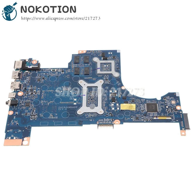 NOKOTION материнская плата для ноутбука HP Pavilion 15 или никель-кадмиевых 15Z-CD ноутбук AMD