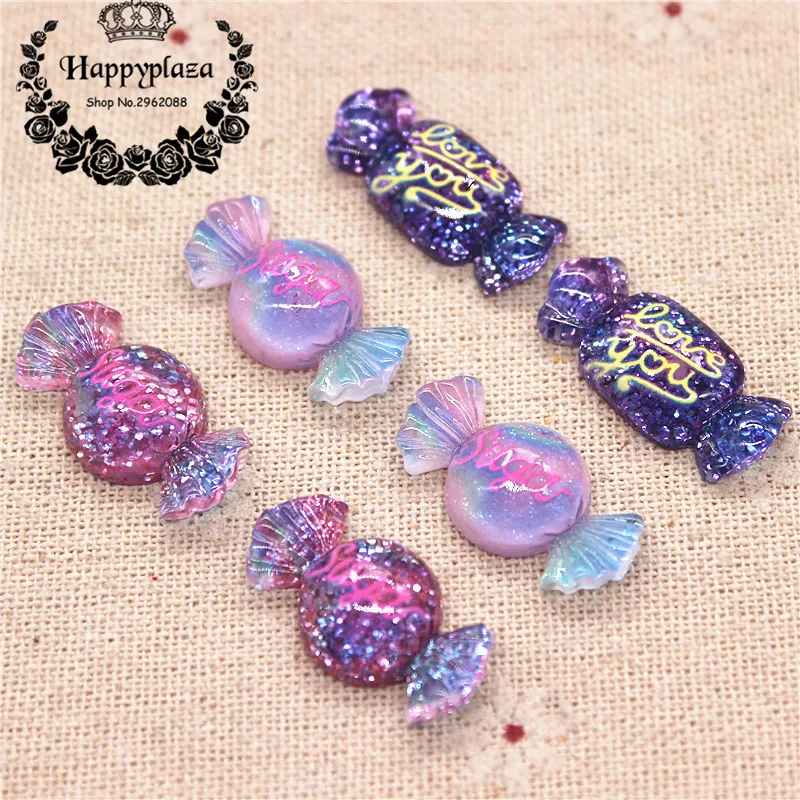 20pcs Resin New Glitter Sugar Sweet Candy Simulation Food Art Supply Decoration Charm Craft,13*25mm
20pcs Resin New Glitter Sugar Sweet Candy Simulation Food Art Supply Decoration Charm Craft,13*25mm