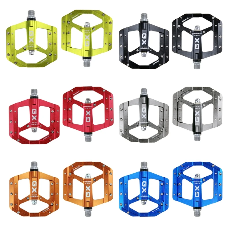 1 Pair Road Mountain Bike Non-slip Flat Pedals MTB Bicycle Cycling Aluminum Alloy 3 Sealed Bearings Pedals
1 Pair Road Mountain Bike Non-slip Flat Pedals MTB Bicycle Cycling Aluminum Alloy 3 Sealed Bearings Pedals