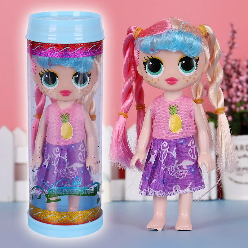 17CM Reborn Baby Dolls 1/12 Cute Beauty Surprise Toys For Girls Dress-up Make-up Doll Plastic Cartoon Doll Toy Long Hair For Kid
17CM Reborn Baby Dolls 1/12 Cute Beauty Surprise Toys For Girls Dress-up Make-up Doll Plastic Cartoon Doll Toy Long Hair For Kid