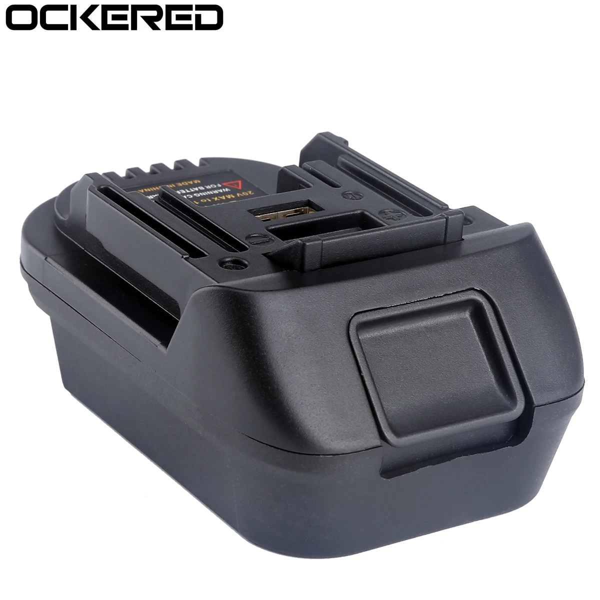 Ockered DM18M Adapter Converter For Dewalt Milwaukee 20V Lithium Converted Makita 18V Lithium Battery Adapter Compatible
Ockered DM18M Adapter Converter For Dewalt Milwaukee 20V Lithium Converted Makita 18V Lithium Battery Adapter Compatible
