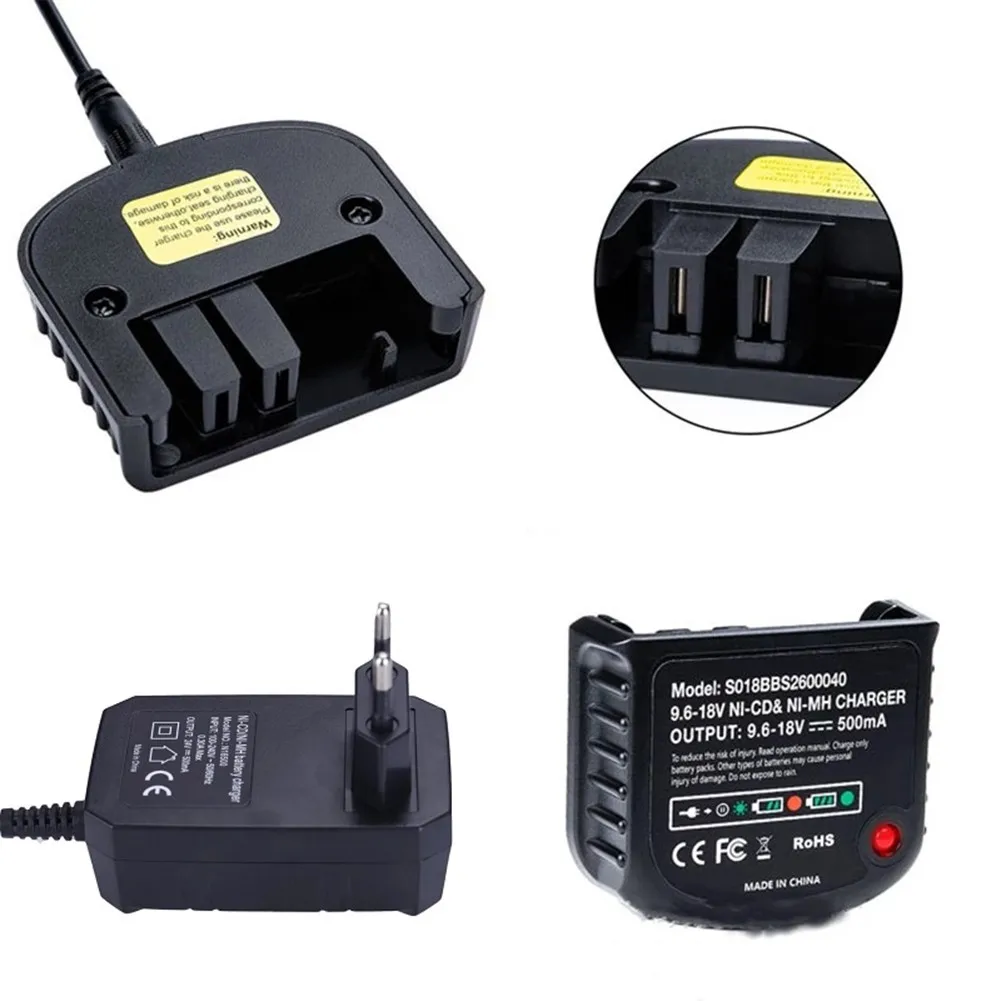 Battery Charger For Black & Decker 9.6V-18V NiCd NiMh HPB18 HPB18-OPE HPB12 A14 For NI-CD&NI-MH Batteries
Battery Charger For Black & Decker 9.6V-18V NiCd NiMh HPB18 HPB18-OPE HPB12 A14 For NI-CD&NI-MH Batteries