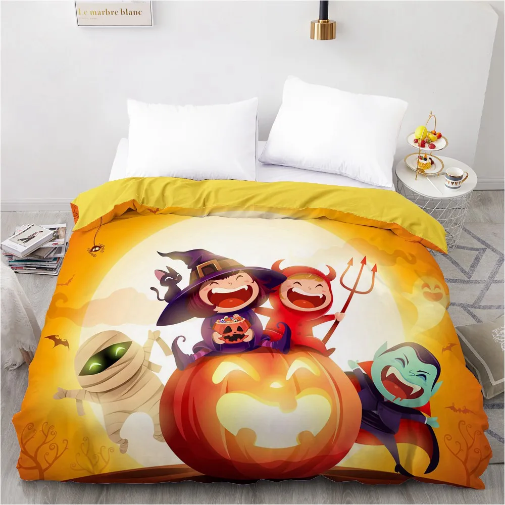 1 PCS 3D Printed Cartoon Kids Halloween Duvet Cover 140x200 Size Printing NO Pillowcases And NO Sheets Home Textiles Comforter
1 PCS 3D Printed Cartoon Kids Halloween Duvet Cover 140x200 Size Printing NO Pillowcases And NO Sheets Home Textiles Comforter