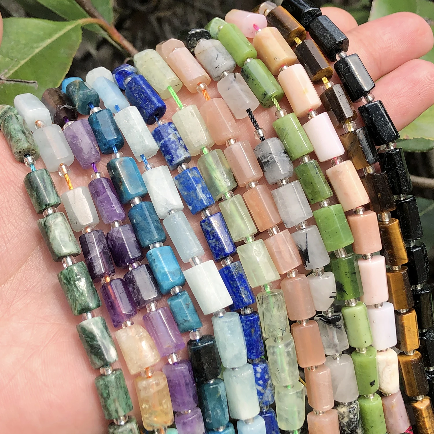 Natural Peridot Agates Jade Stone Beads Cylinder Shape Loose Beads For Jewelry Making DIY Charms Bracelet Accessories 7.5''inche
Natural Peridot Agates Jade Stone Beads Cylinder Shape Loose Beads For Jewelry Making DIY Charms Bracelet Accessories 7.5''inche