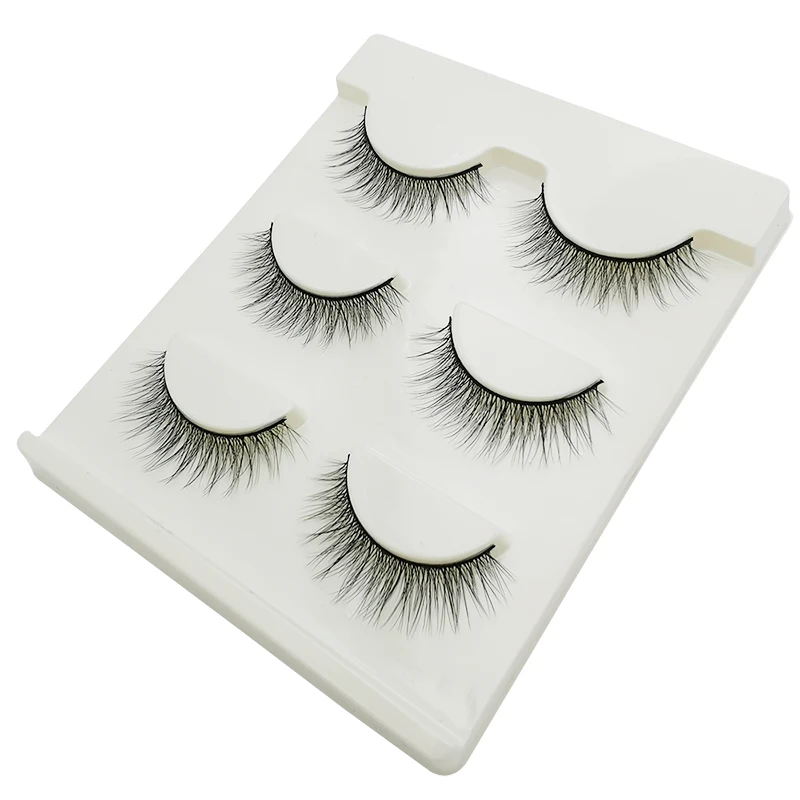 3 Pairs 3D Faux Eyelashes Natural Lifelike Thick Long Fake Eyelash Makeup Beauty accessories Handmade Wispy Fluffy False lashes
3 Pairs 3D Faux Eyelashes Natural Lifelike Thick Long Fake Eyelash Makeup Beauty accessories Handmade Wispy Fluffy False lashes