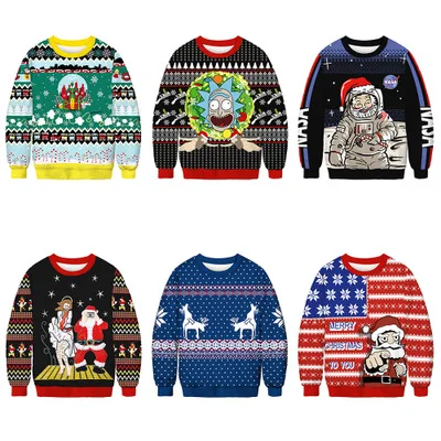 Christmas Family Sweatshirt Xmas Sweaters Mother Father Daughter Son Matching Outfit Women Men Couple Jersey Kids Winter Tops
Christmas Family Sweatshirt Xmas Sweaters Mother Father Daughter Son Matching Outfit Women Men Couple Jersey Kids Winter Tops