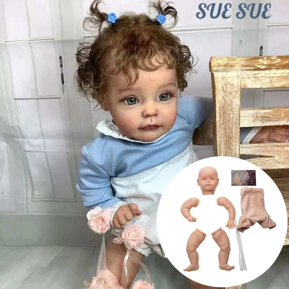 22 Inch Humanoid Doll Kit Prototype Cute Girl Unfinished Blank Mold Complete Arms And Legs Children's Gift 
22 Inch Humanoid Doll Kit Prototype Cute Girl Unfinished Blank Mold Complete Arms And Legs Children's Gift