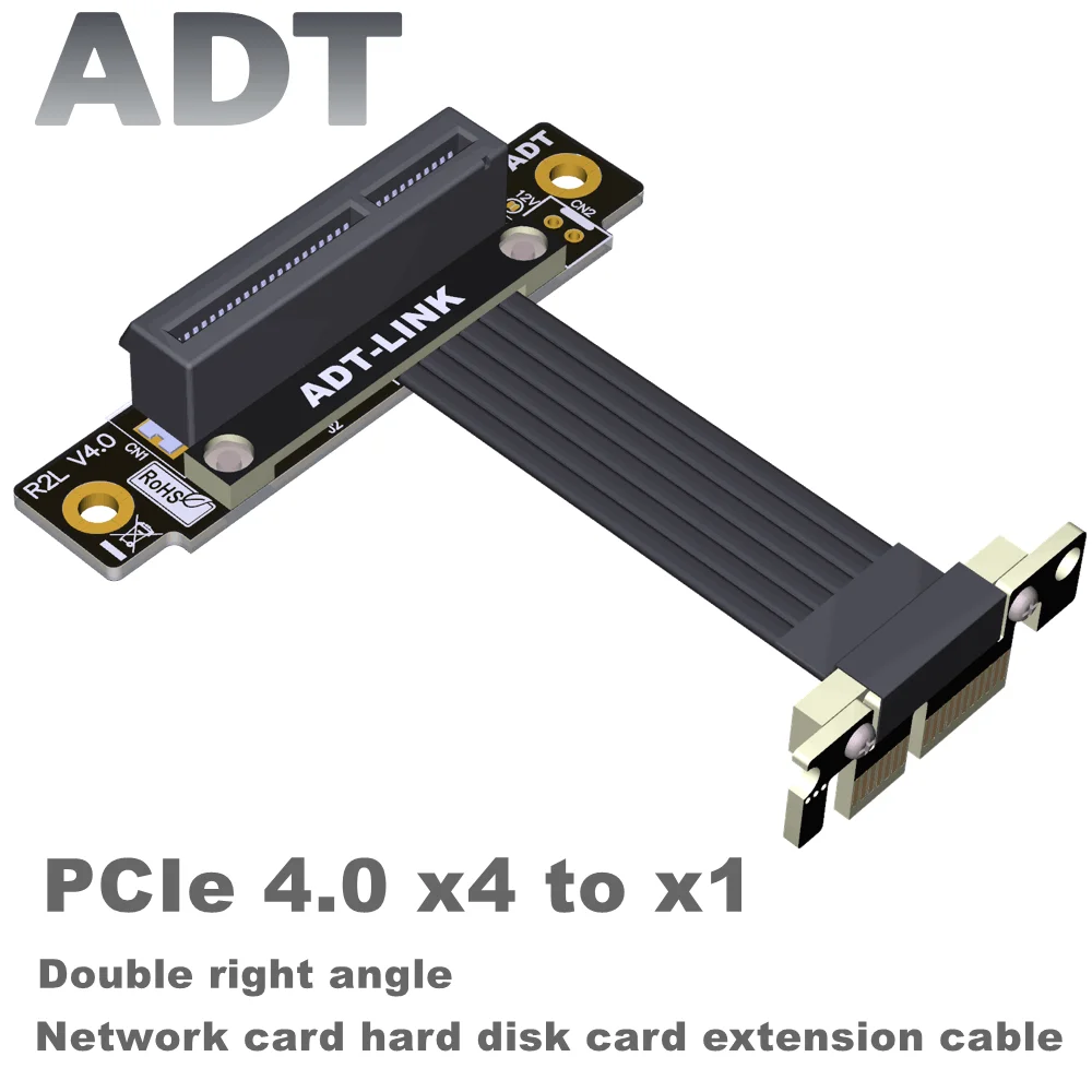 Райзер ADT GEN4 PCIe 4,0 PCI 1X до 4X PCI-E PCI E Райзер PCI Express Райзер карта PCIE X1 X4 Удлинительный кабель
Райзер ADT GEN4 PCIe 4,0 PCI 1X до 4X PCI-E PCI E Райзер PCI Express Райзер карта PCIE X1 X4 Удлинительный кабель