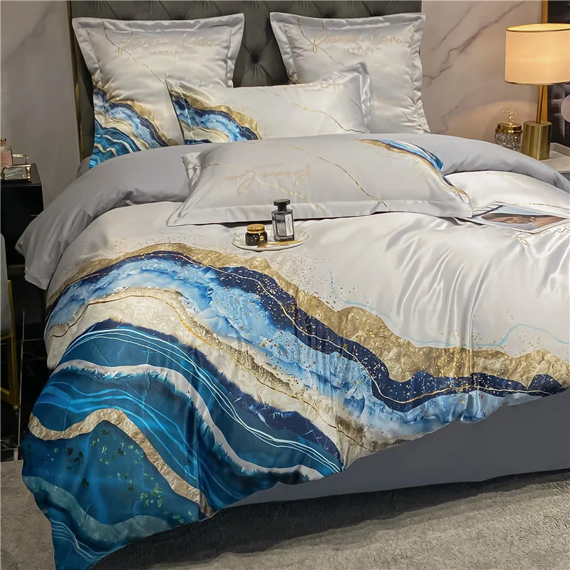 Star And Sea Beautiful Print Long Stapled Cotton Sleeping Naked Embroidered Bedding Set Sheet Duvet Cover Queen King Full 4 Pcs
Star And Sea Beautiful Print Long Stapled Cotton Sleeping Naked Embroidered Bedding Set Sheet Duvet Cover Queen King Full 4 Pcs