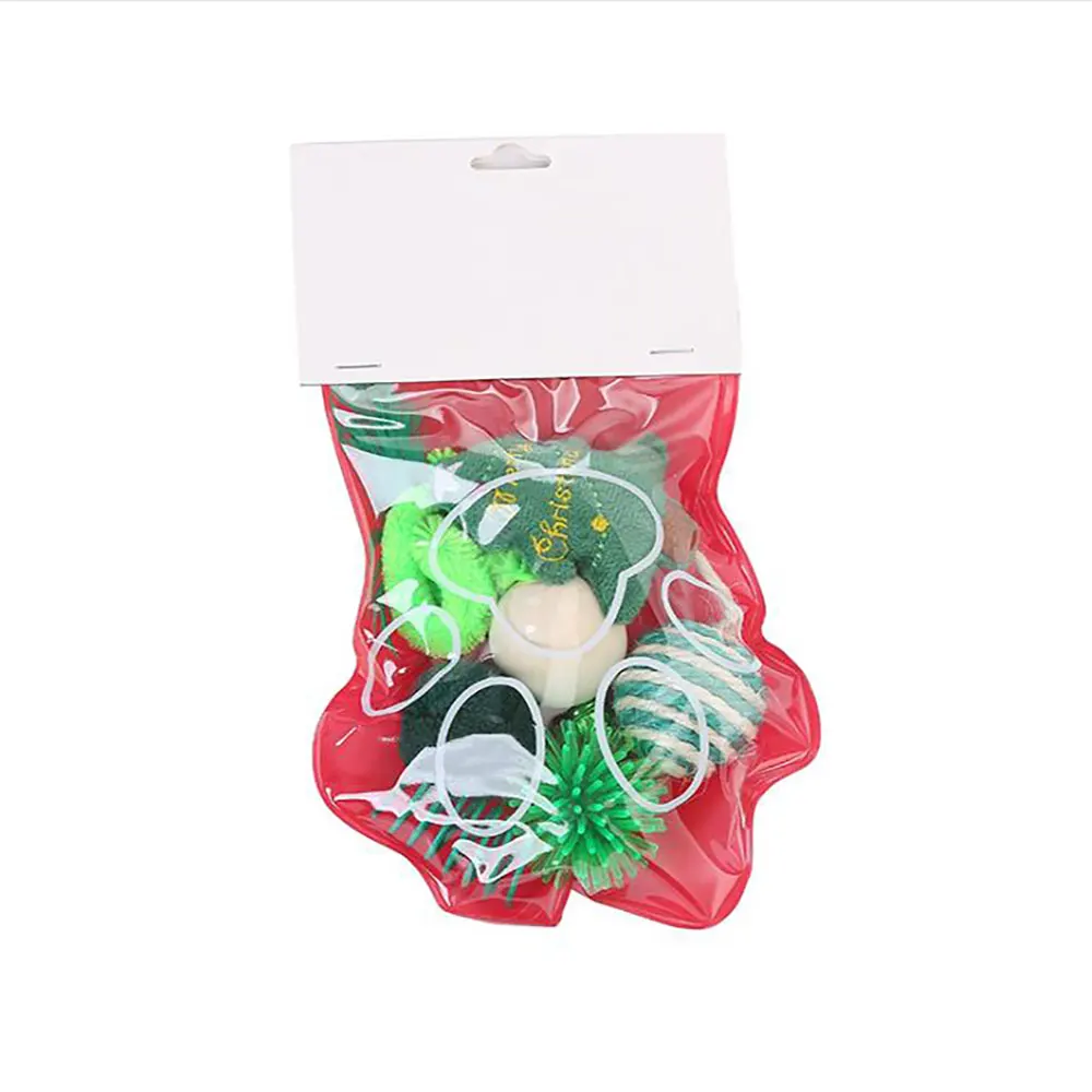 6pcs Cat Toy Kit Kitten Claw Bag Christmas Series Amusement Toy Funny Scratching Playing Toys Pet Supplies
6pcs Cat Toy Kit Kitten Claw Bag Christmas Series Amusement Toy Funny Scratching Playing Toys Pet Supplies