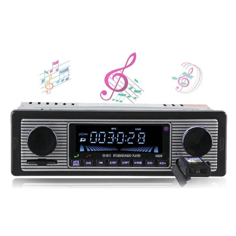 Adeeing Auto Car Radio Bluetooth Vintage Wireless MP3 Multimedia Player 12V Classic Stereo Audio Player Car Electronics
Adeeing Auto Car Radio Bluetooth Vintage Wireless MP3 Multimedia Player 12V Classic Stereo Audio Player Car Electronics