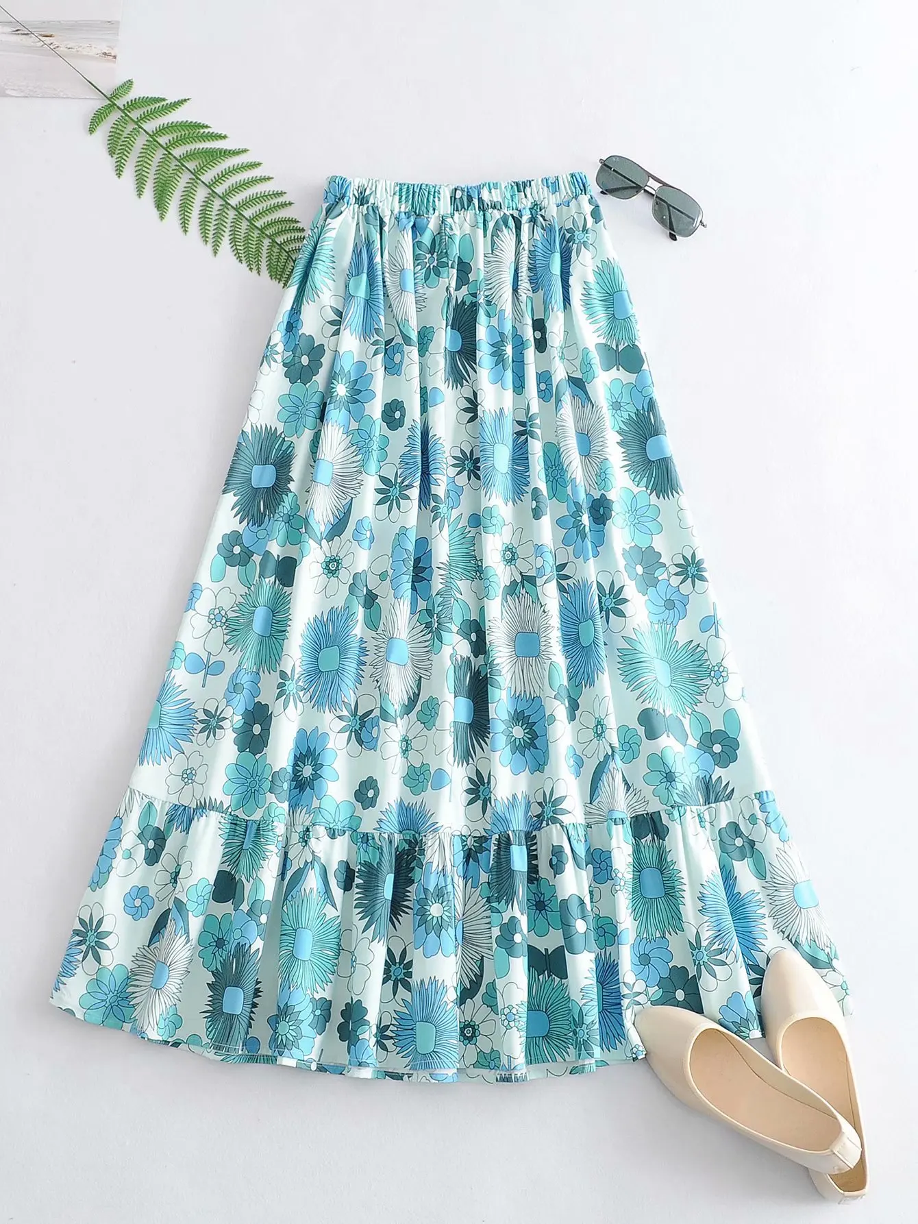 2020 Summer New Printed Elastic Waist Blue Flower Long traff women Skirt sheiner vadiming female skirt vintage plus Wd83138
2020 Summer New Printed Elastic Waist Blue Flower Long traff women Skirt sheiner vadiming female skirt vintage plus Wd83138