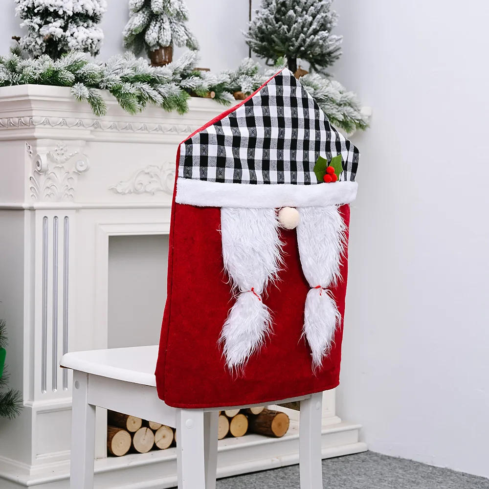 4pcs faceless lattice forest old man chair back cover detachable Christmas dining table and chair cover sofa stool cartoon cover
4pcs faceless lattice forest old man chair back cover detachable Christmas dining table and chair cover sofa stool cartoon cover