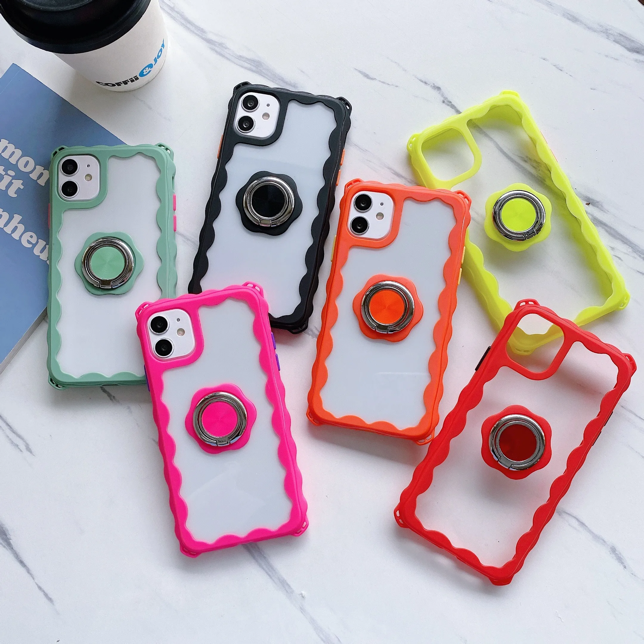 Candy Colors Ring Buckle Bracket Female Clear Soft Case For Iphone 11 12 Pro Max Mini 7 8 Plus Xr X Xs Se 2 Phone Cover Fundas
Candy Colors Ring Buckle Bracket Female Clear Soft Case For Iphone 11 12 Pro Max Mini 7 8 Plus Xr X Xs Se 2 Phone Cover Fundas