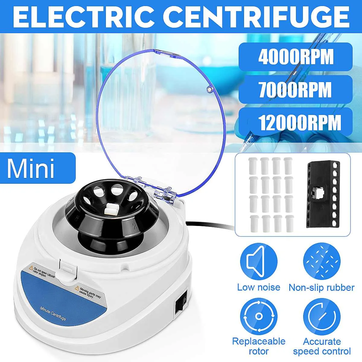 4000rpm 7000rpm 12000rpm 220V Mini Blood Centrifuge High-speed Prp Plasma Centrifuge Machine Laboratory Medical Centrifuge
4000rpm 7000rpm 12000rpm 220V Mini Blood Centrifuge High-speed Prp Plasma Centrifuge Machine Laboratory Medical Centrifuge