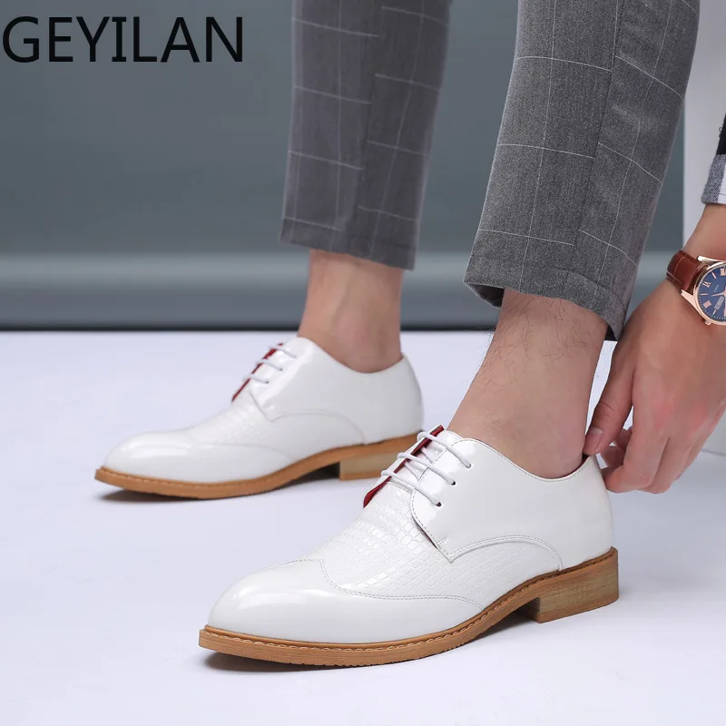 Autumn Classic Man Leather Shoes Lace Up Pointed Toe Casual Dress Shoes Mens Wedding Men's Shoes Oxford Formal Shoes
Autumn Classic Man Leather Shoes Lace Up Pointed Toe Casual Dress Shoes Mens Wedding Men's Shoes Oxford Formal Shoes