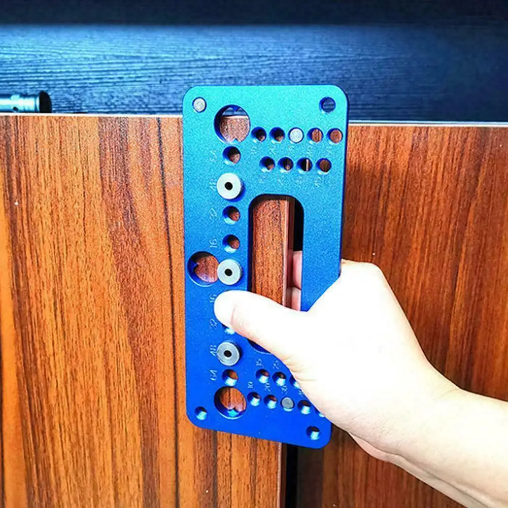 DIY деревообрабатывающий сверлильный локатор шкаф для двери позиционер ручка