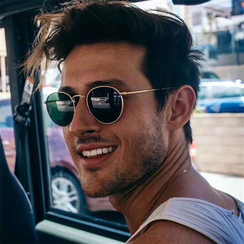 LongKeeper 2019 Classic Small Frame Round Sunglasses Women Men Brand Designer Alloy Mirror Reflection Sun Glasses Vintage Oculos
LongKeeper 2019 Classic Small Frame Round Sunglasses Women Men Brand Designer Alloy Mirror Reflection Sun Glasses Vintage Oculos