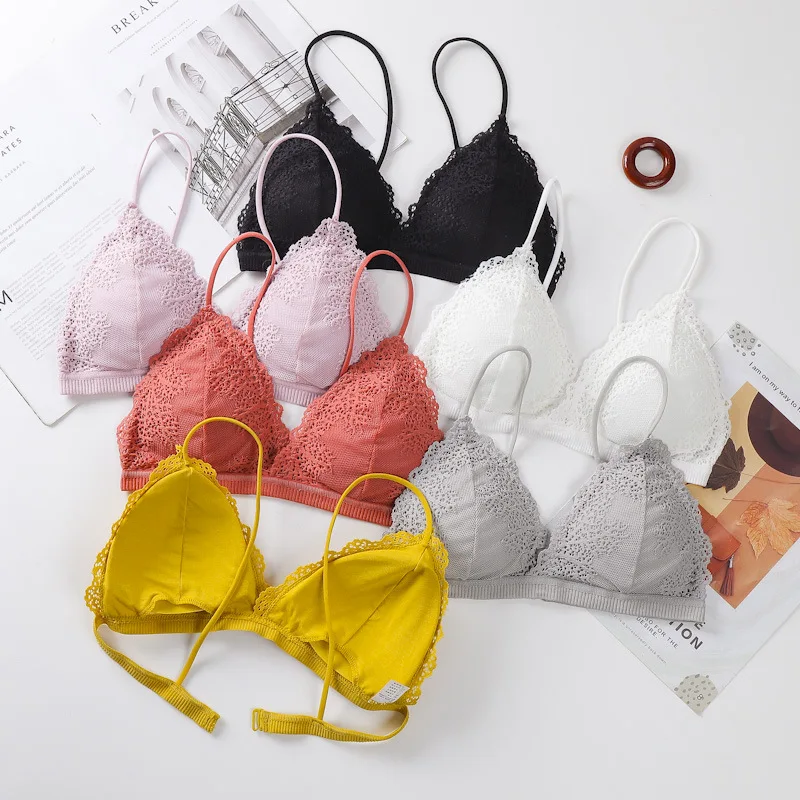 New French Snowflake Lace Bra For Woman Sexy Tube Top One Button Buckle Wrapped Thin Strapless Lingerie Vest Bra Underwear
New French Snowflake Lace Bra For Woman Sexy Tube Top One Button Buckle Wrapped Thin Strapless Lingerie Vest Bra Underwear