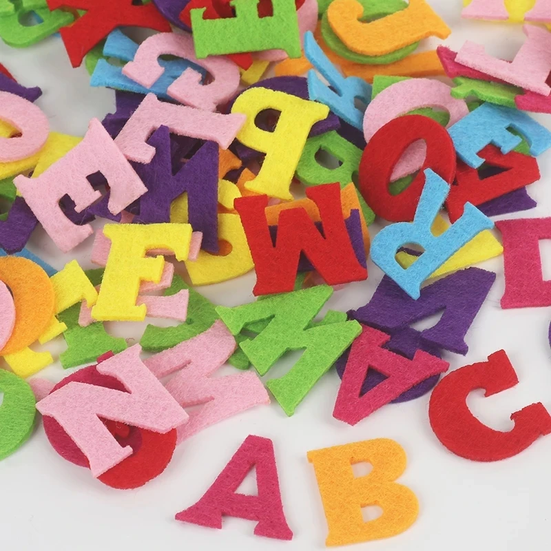 100pcs Alphabet and Number 0-9 Felt Cloth Polyester Fabric Felt Patch For Sewing Dolls Scrapbook Patches Crafts
100pcs Alphabet and Number 0-9 Felt Cloth Polyester Fabric Felt Patch For Sewing Dolls Scrapbook Patches Crafts