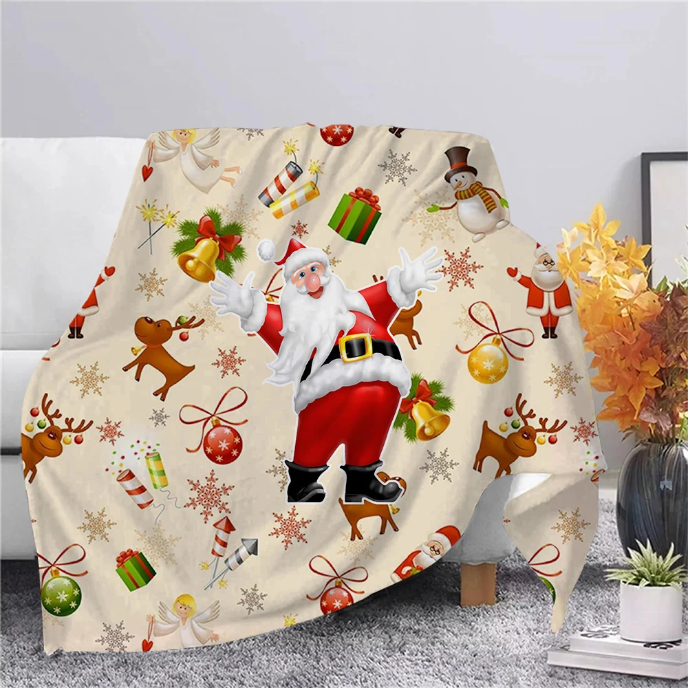Merry Christmas Santa Claus Flannel Blanket 3D Print Hiking Picnic Blanket Office Nap Blanket for Aldult Kid Gift Blanket
Merry Christmas Santa Claus Flannel Blanket 3D Print Hiking Picnic Blanket Office Nap Blanket for Aldult Kid Gift Blanket