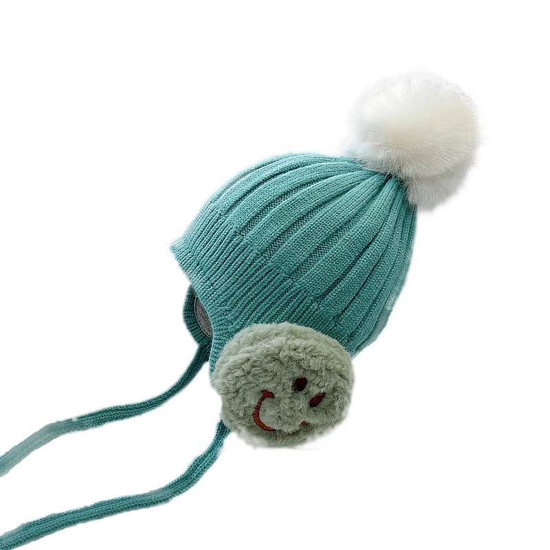 Baby hat winter cute woolen hat children ear protection warm knitted hat
Baby hat winter cute woolen hat children ear protection warm knitted hat