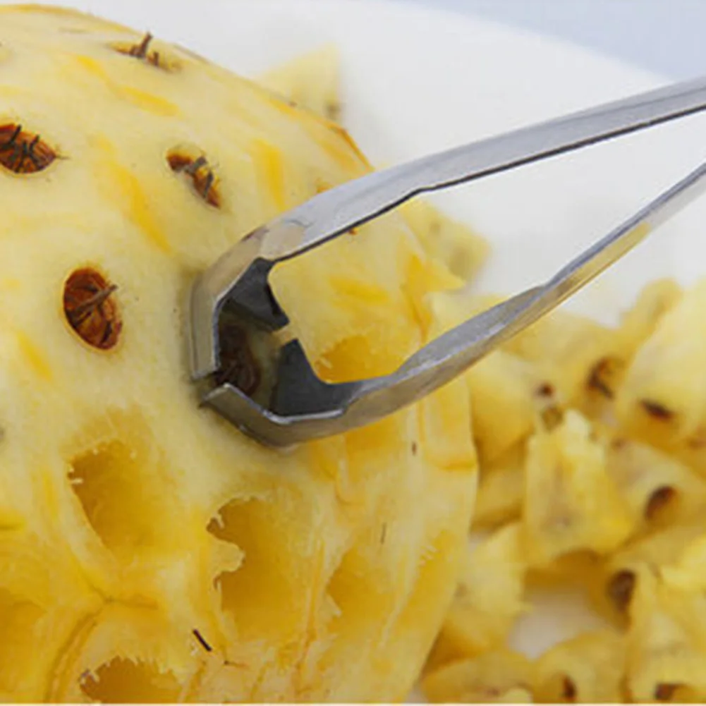 Stainless Steel Kitchen Knife Gadgets Pineapple Slicer Clips Practical Easy Fruit Peeler Pineapple Corer Slicer Cutter
Stainless Steel Kitchen Knife Gadgets Pineapple Slicer Clips Practical Easy Fruit Peeler Pineapple Corer Slicer Cutter