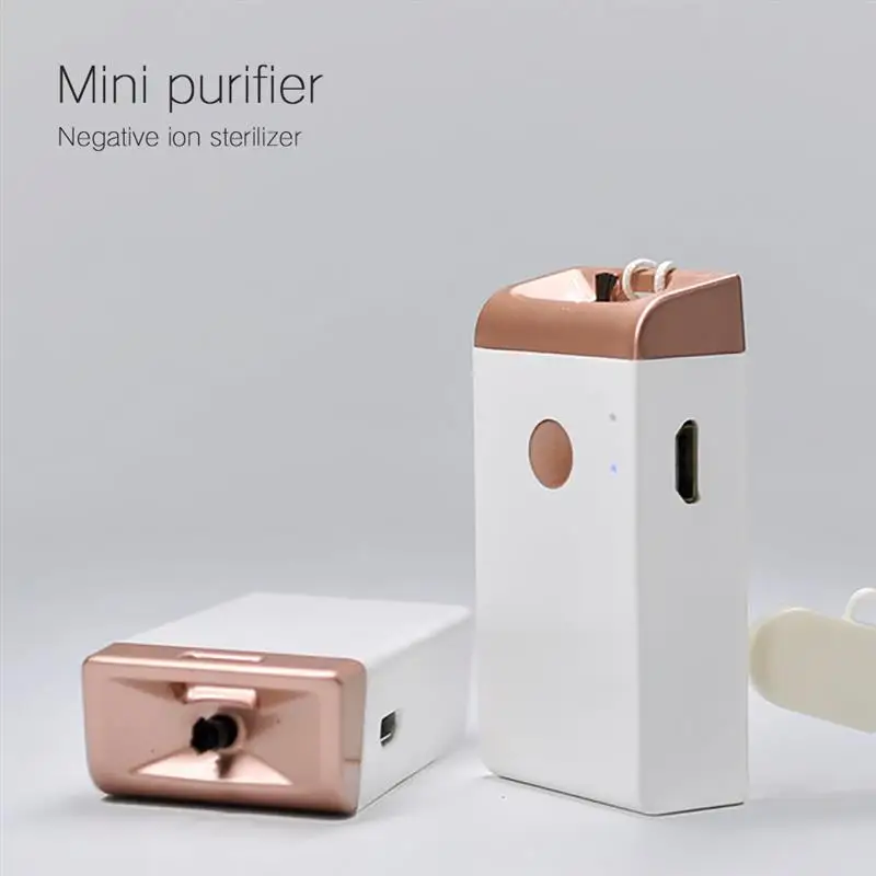 Air Purifier USB Portable Personal Wearable Necklace Negative Ionizer Anion Air Cleaner Air Freshener For Adult Kid
Air Purifier USB Portable Personal Wearable Necklace Negative Ionizer Anion Air Cleaner Air Freshener For Adult Kid