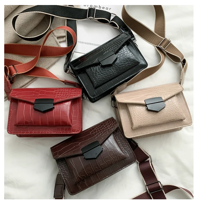 2020 new mini handbags women fashion ins ultra fire retro wide shoulder strap messenger bag purse simple style Crossbody Bags
2020 new mini handbags women fashion ins ultra fire retro wide shoulder strap messenger bag purse simple style Crossbody Bags