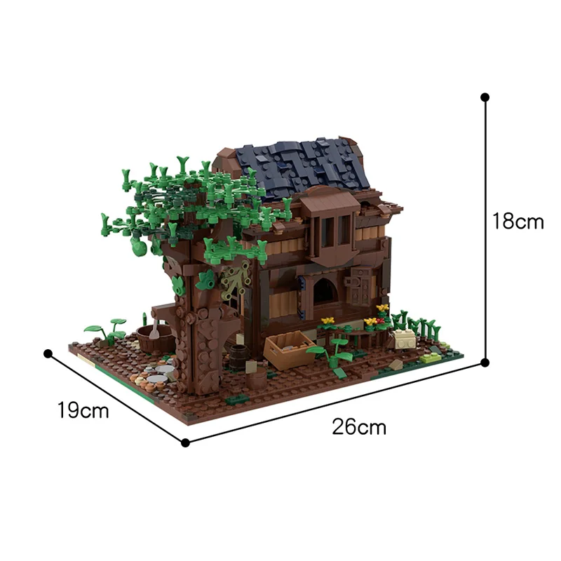 BZB MOC 50031 Classic Street View Building Treehouse Block Medieval Duplex House Building Bricks Children Gifts DIY Toys
BZB MOC 50031 Classic Street View Building Treehouse Block Medieval Duplex House Building Bricks Children Gifts DIY Toys