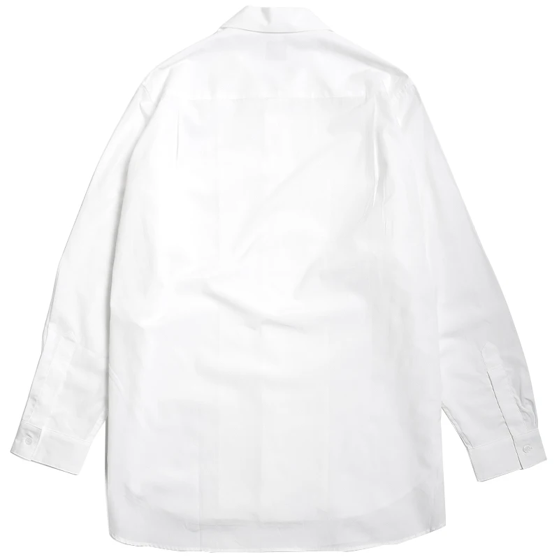 Men and women simple black and white flat collar shirt double pocket square collar classic COS minimalist basic base
Men and women simple black and white flat collar shirt double pocket square collar classic COS minimalist basic base