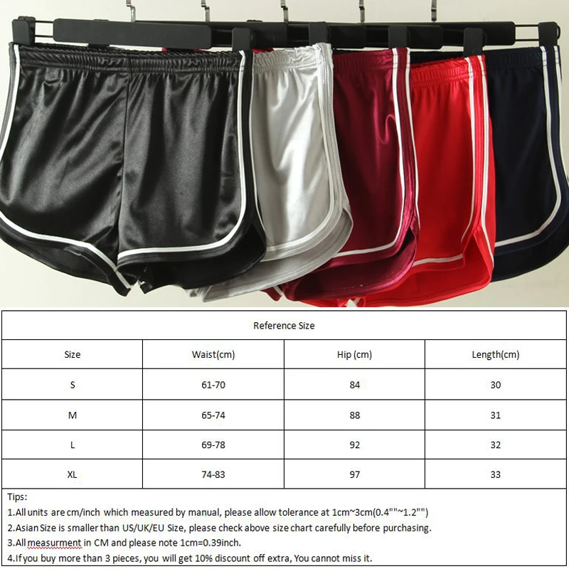 New Women's Shorts Summer Silk Slim Short Surfwear Hot Fitness Shorts Fashion Underpants Elastic Waist Streetwear
New Women's Shorts Summer Silk Slim Short Surfwear Hot Fitness Shorts Fashion Underpants Elastic Waist Streetwear