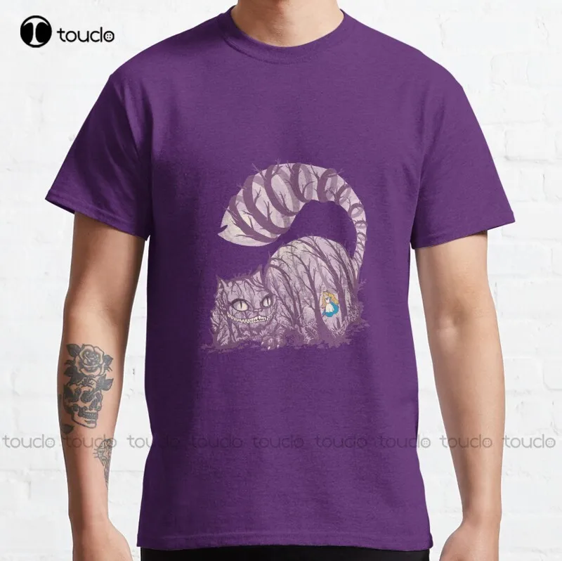 New Inside Wonderland (Cheshire-Cat) Classic T-Shirt Cotton Tee Shirt girls t shirts Unisex
New Inside Wonderland (Cheshire-Cat) Classic T-Shirt Cotton Tee Shirt girls t shirts Unisex