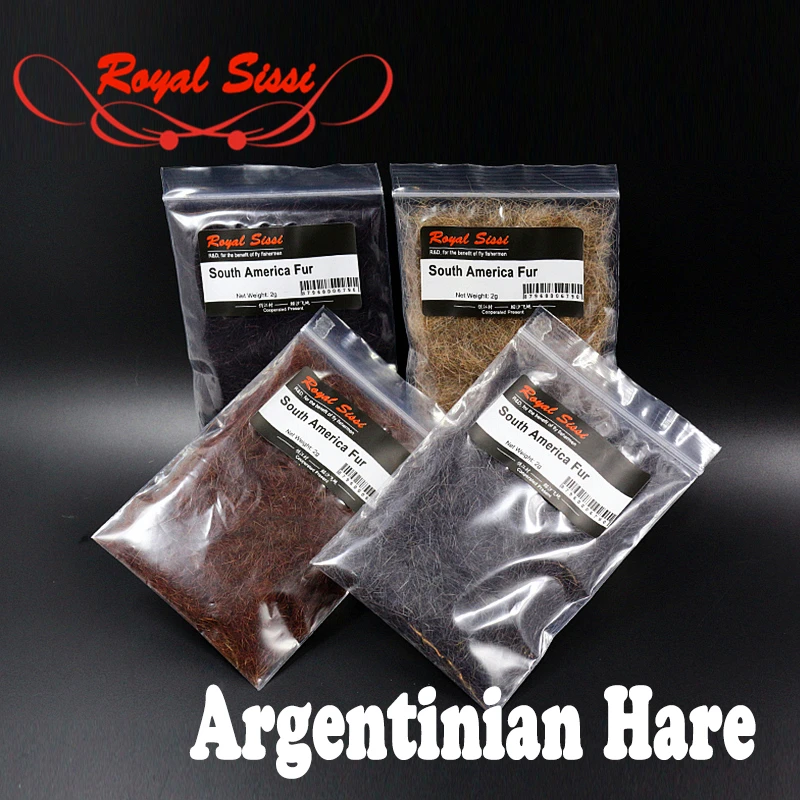 Royal Sissi net 2grams long hair czech nymph dub 4optional colors Argentinian hare dub fly tying materials for nymph body&hackle
Royal Sissi net 2grams long hair czech nymph dub 4optional colors Argentinian hare dub fly tying materials for nymph body&hackle