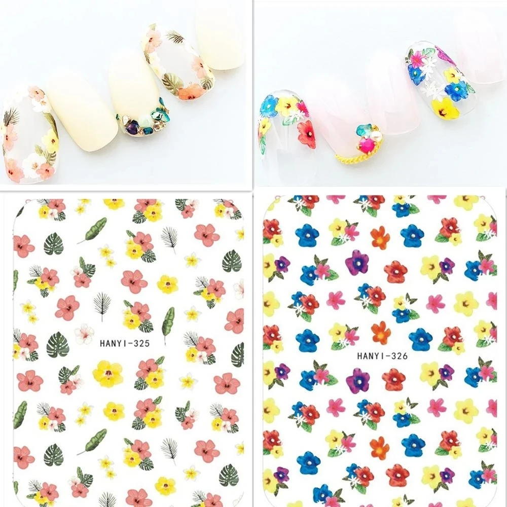 Newest Flower 3D Self Adhesive Back Glue Decal Slider DIY Manicure Decoration Tools Nail Stickers HANYI 352 326
Newest Flower 3D Self Adhesive Back Glue Decal Slider DIY Manicure Decoration Tools Nail Stickers HANYI 352 326