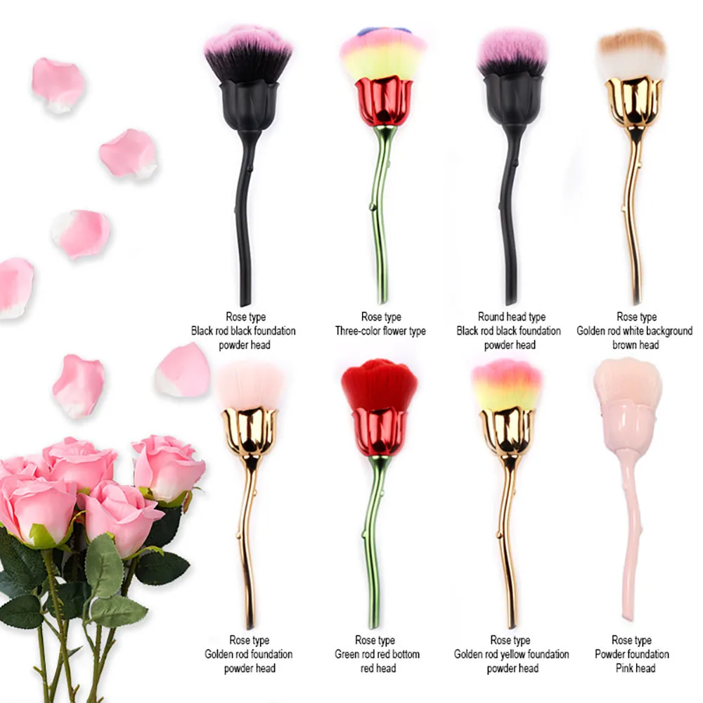 Nail Art Dust Brush For Manicure Rose head brush Blush Powder brushes Fashion Gel Nail Accessories Nail Material Tools
Nail Art Dust Brush For Manicure Rose head brush Blush Powder brushes Fashion Gel Nail Accessories Nail Material Tools