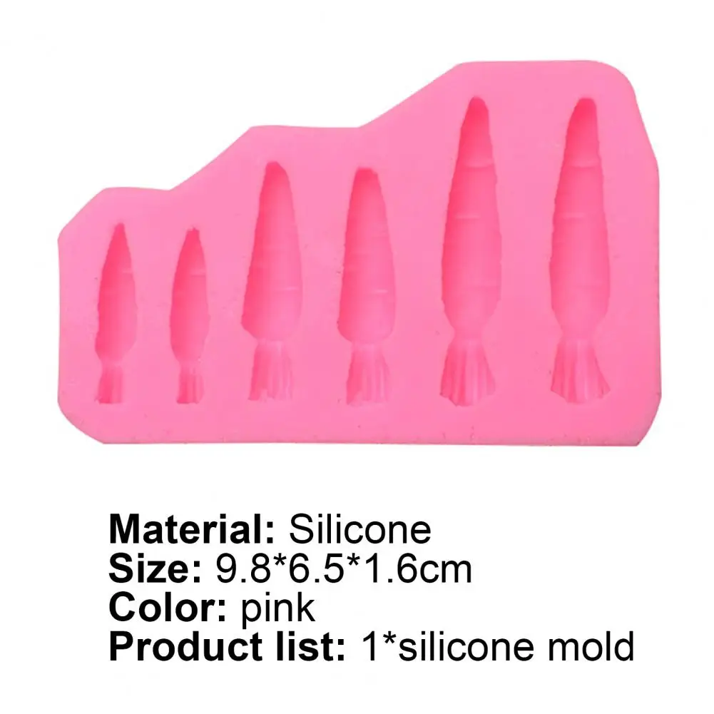 Cake Mold Carrot Pattern Baking Tools Silicone Heat Resistant Pastries Mould for Bakery Kitchen and Bar Tool Bakeware Accessory
Cake Mold Carrot Pattern Baking Tools Silicone Heat Resistant Pastries Mould for Bakery Kitchen and Bar Tool Bakeware Accessory