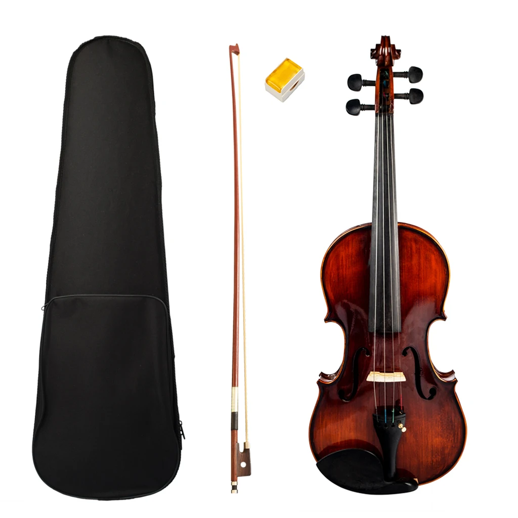 Solidwood 4/4 Acoustic Violin Kit with Case Bow Rosin for Beginners Students Musical Performance
Solidwood 4/4 Acoustic Violin Kit with Case Bow Rosin for Beginners Students Musical Performance