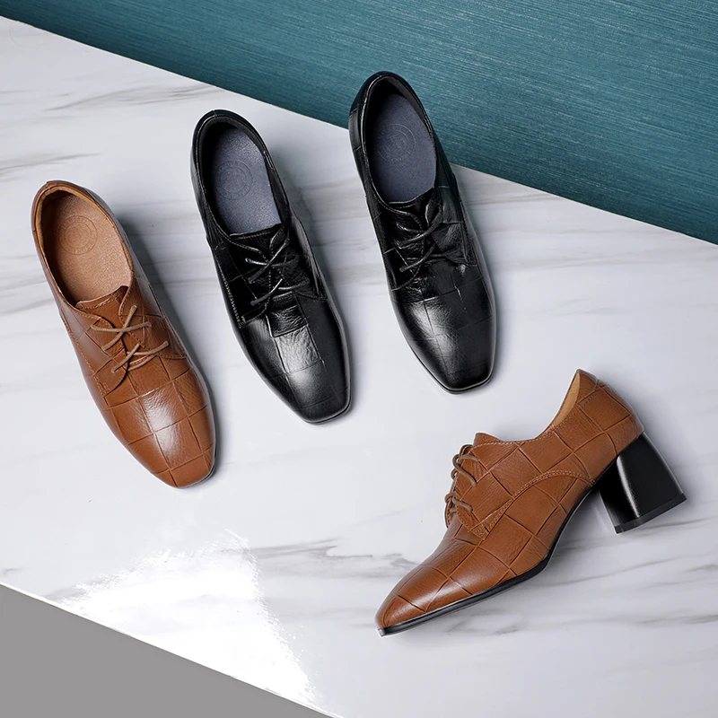 New Arrival Fashion Shoes Woman Casual Women 2020 Brand Design high Heeled High Quality Genuine Leather Women Pumps
New Arrival Fashion Shoes Woman Casual Women 2020 Brand Design high Heeled High Quality Genuine Leather Women Pumps