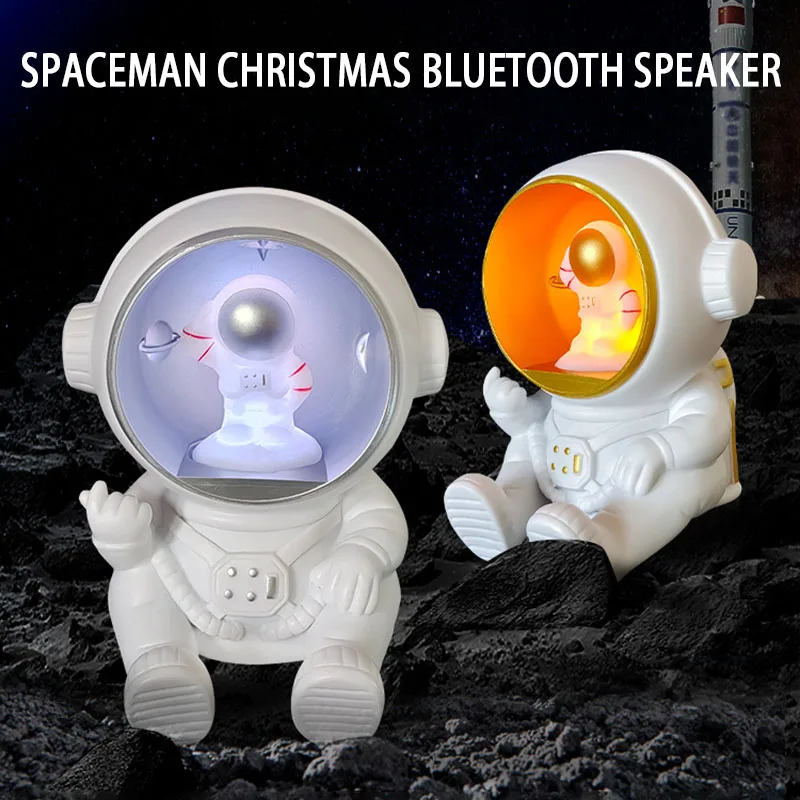 Christmas Astronaut Bluetooth Speaker Wireless Shower Speakers for Smart Phone PC Soundbar Hand Free Car Speaker Loudspeaker
Christmas Astronaut Bluetooth Speaker Wireless Shower Speakers for Smart Phone PC Soundbar Hand Free Car Speaker Loudspeaker