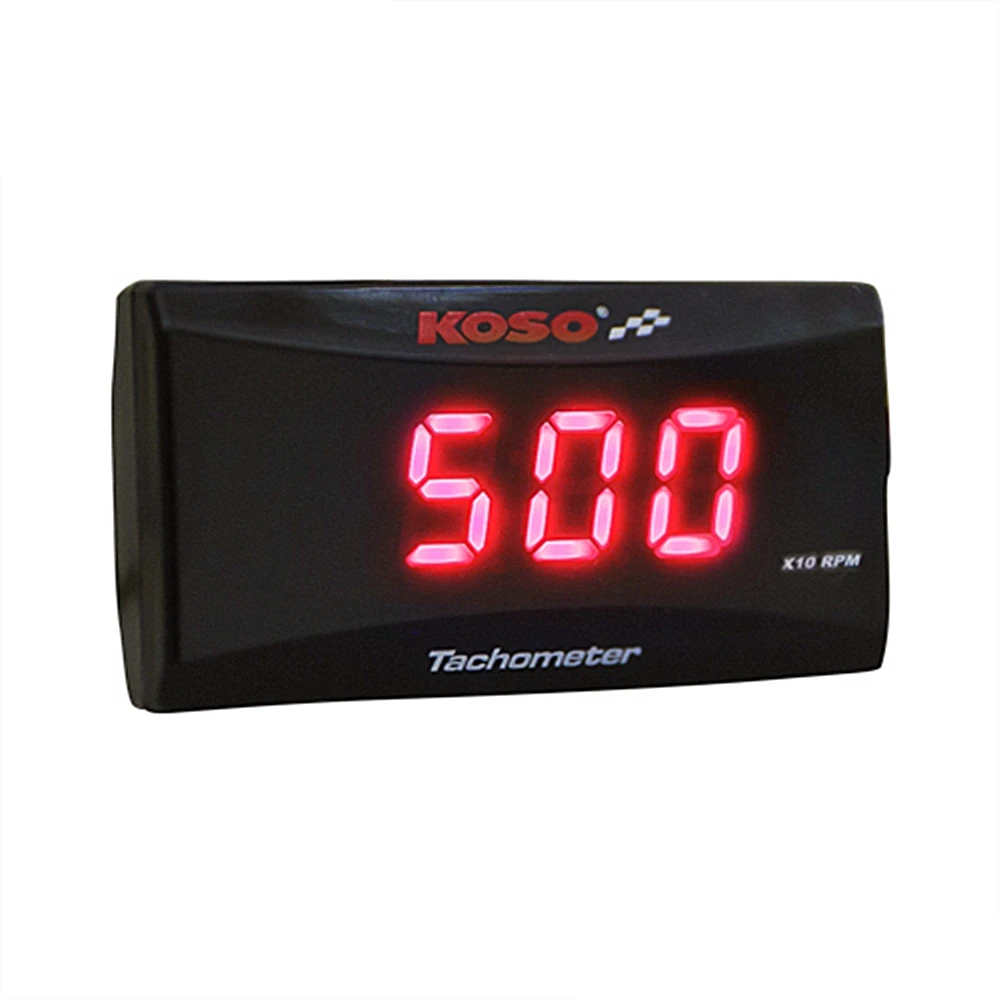 Koso Mini RPM Meter Digital Square LCD Display Engine Tach Hour Meter Tachometer Gauge Racing Motorcycle for Yamaha KAWASAKI BMW
Koso Mini RPM Meter Digital Square LCD Display Engine Tach Hour Meter Tachometer Gauge Racing Motorcycle for Yamaha KAWASAKI BMW