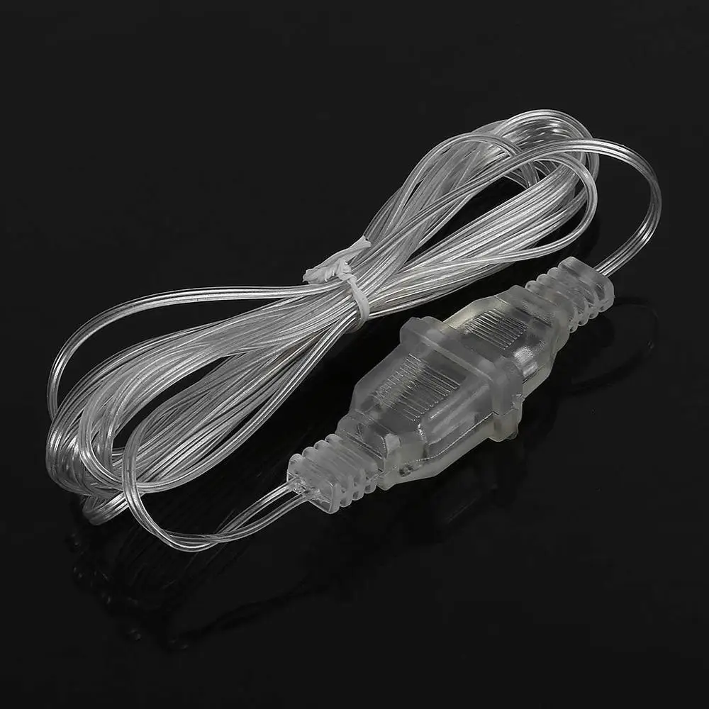 3M 110V 220V EU US Plug Standard Power Extension Cord Transparent Extension Cable For LED Fairy Lights Holiday String Lights
3M 110V 220V EU US Plug Standard Power Extension Cord Transparent Extension Cable For LED Fairy Lights Holiday String Lights