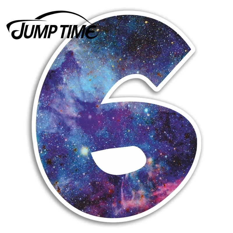 Jump Time for Space Number 6 Vinyl Stickers Six Fun Sticker Laptop Luggage Decal Car Styling Motor Helmet Decor Car Accessories
Jump Time for Space Number 6 Vinyl Stickers Six Fun Sticker Laptop Luggage Decal Car Styling Motor Helmet Decor Car Accessories