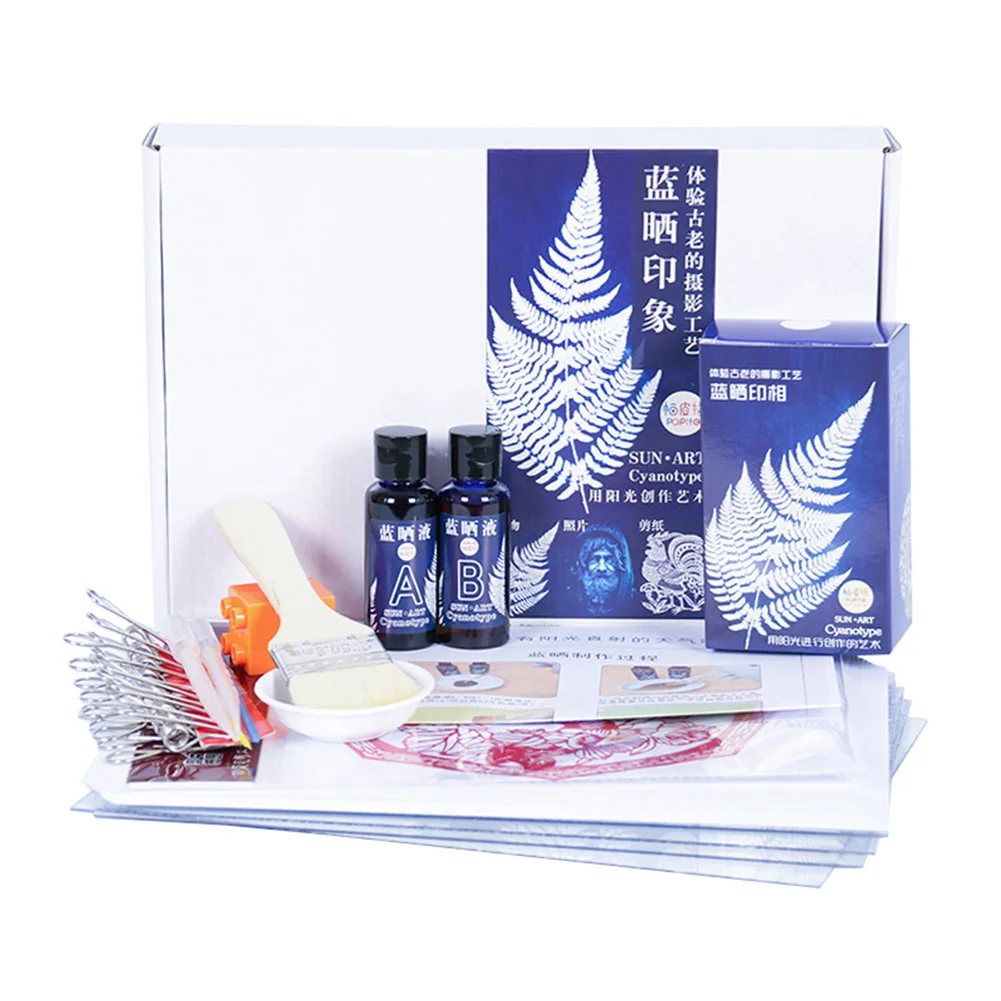 Cyanotype Set Potassium Ferricyanide Cyanotype Printing DIY Kit New Hot Selling 
Cyanotype Set Potassium Ferricyanide Cyanotype Printing DIY Kit New Hot Selling
