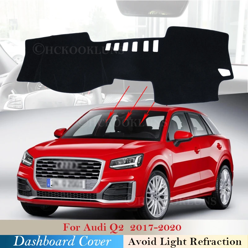Dashboard Cover Protective Pad for Audi Q2 2017 2018 2019 2020 Car Accessories Dash Board Sunshade Anti-UV Carpet S-line Rug
Dashboard Cover Protective Pad for Audi Q2 2017 2018 2019 2020 Car Accessories Dash Board Sunshade Anti-UV Carpet S-line Rug