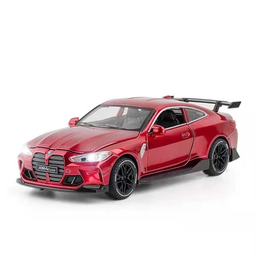 1:32 BMW M4 alloy car model simulation force control sound and light toy gift collection
1:32 BMW M4 alloy car model simulation force control sound and light toy gift collection