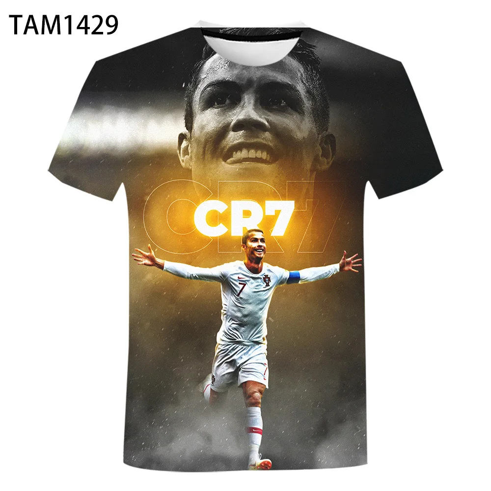 Cristiano Ronaldo Dos Santos Aveiro 5 2021 Men Women Children New 3D Printed Fashion Versatile T-Shirt Short Sleeve Tops
Cristiano Ronaldo Dos Santos Aveiro 5 2021 Men Women Children New 3D Printed Fashion Versatile T-Shirt Short Sleeve Tops